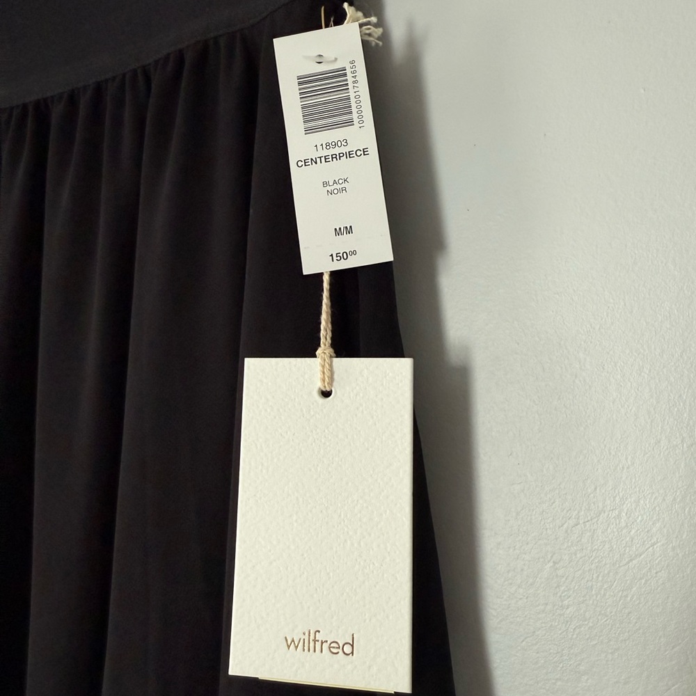 Aritzia Wilfred Black Centrepiece Maxi Skirt - Picture 3 of 3